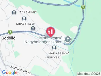 Fagyöngy Gödöllő a térképen