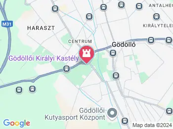 Fénypompás Kastélypark Gödöllő a térképen