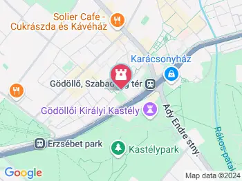 Gödöllő főtere Gödöllő a térképen