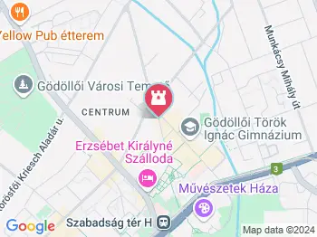 Gödöllői Evangélikus templom Gödöllő a térképen