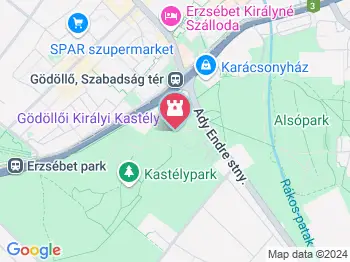 Gödöllői Királyi Kastély Lovarda Gödöllő a térképen