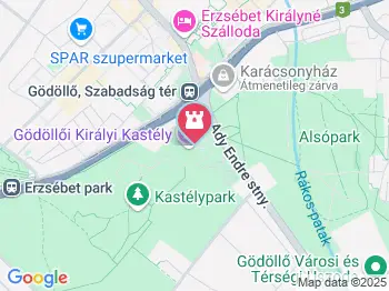 Gödöllői Királyi Kastély Gödöllő a térképen