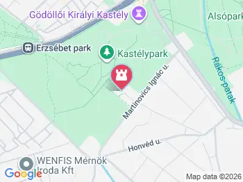 Gödöllői Királyi Kastély Pálmaház Gödöllő a térképen