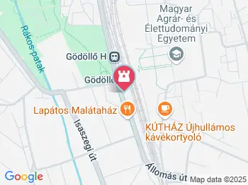 Gödöllői Királyi Váró Gödöllő a térképen