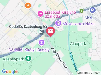 Grassalkovich Antal szobra Gödöllő a térképen