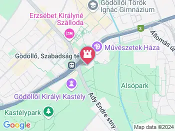 Karácsonyház Gödöllő a térképen