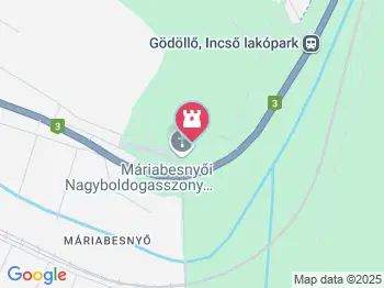 Máriabesnyői Nagyboldogasszony Bazilika Gödöllő a térképen