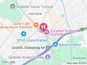 Muhadri Pékség Gödöllő a térképen