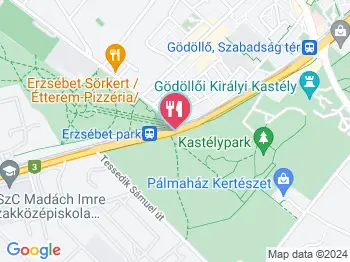 Napolizza Gödöllő a térképen
