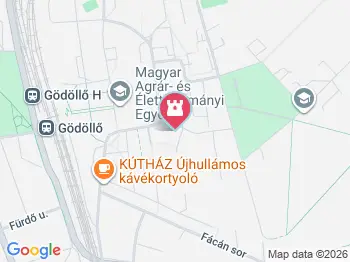 Premontrei Apátság Szent Ágoston temploma Gödöllő a térképen