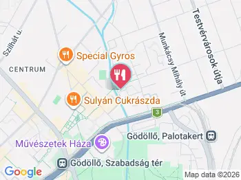 Silver Fagyizó Gödöllő a térképen