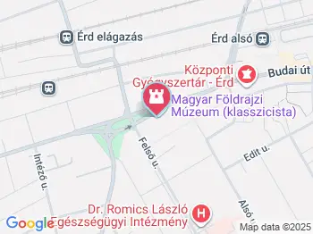 Szent István Egyetem Mezőgazdasági Eszköz- és Gépfejlődéstörténeti Szakmúzeum Gödöllő a térképen