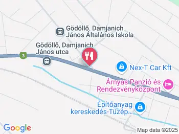 Sziget Vendéglő Gödöllő a térképen