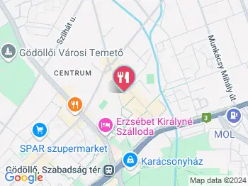 YO Street Food Bár Gödöllő a térképen