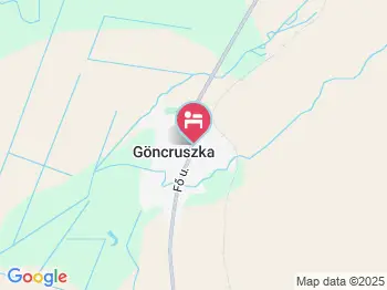 Bodza Vendégház Göncruszka a térképen
