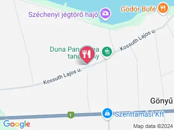 Erebe Terasz - Kávézó & Cukrászda Gönyű a térképen