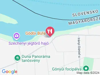 Gödör Büfé Gönyű a térképen