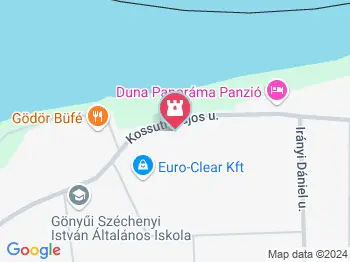 Hajóskiállítás Gönyű a térképen