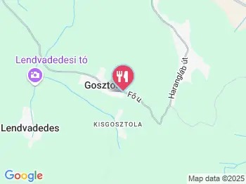 Gosztola Gyöngye Étterem Gosztola a térképen