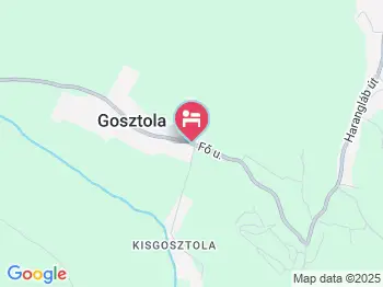 Gosztola Gyöngye-az erdő szállodája Gosztola a térképen