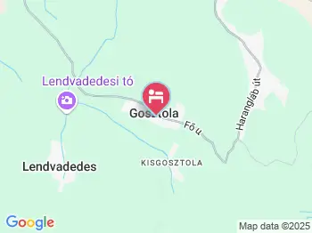 Marina Nyaralóház Gosztola a térképen