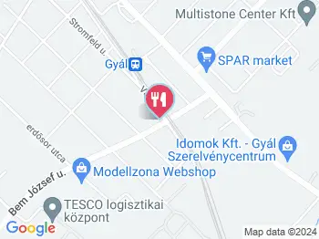 Jola Bistro & Pizzéria Gyál a térképen