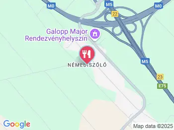 Major Csárda Gyál a térképen