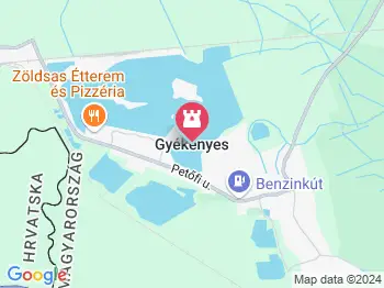 Gyékényesi bányató Gyékényes a térképen