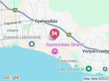 Casa Colonia Gyenesdiás a térképen
