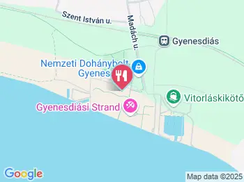 Gyros büfé Gyenesdiás a térképen
