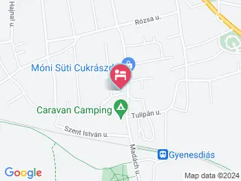 Hullám Apartman Gyenesdiás a térképen