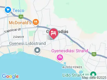 Ilus Vendégház Gyenesdiás Gyenesdiás a térképen