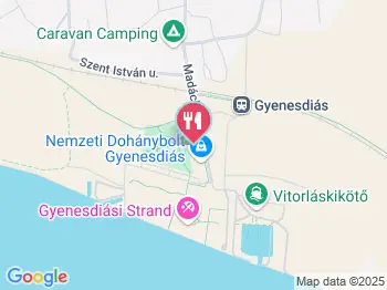 Kisgömböc Gyenesdiás a térképen