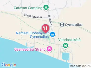 A Konyha 2.0 Gyenesdiás a térképen