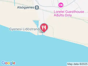 Lido Büfé Gyenesdiás a térképen