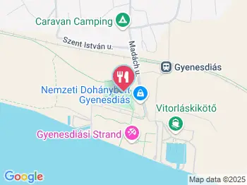 Rádi Borozó Gyenesdiás a térképen