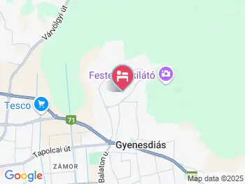 Trófea Apartman Gyenesdiás a térképen