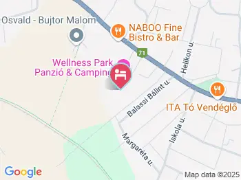 Wellness Park Panzió Gyenesdiás a térképen