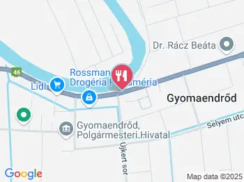 Bolhás Söröző Gyomaendrőd a térképen