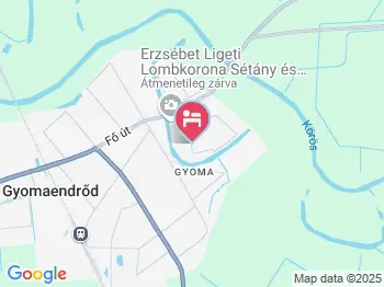 Casa Lyna Vendégház Gyomaendrőd a térképen
