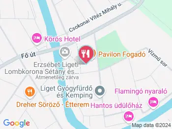 Pavilon Étterem & Pizzéria Gyomaendrőd a térképen