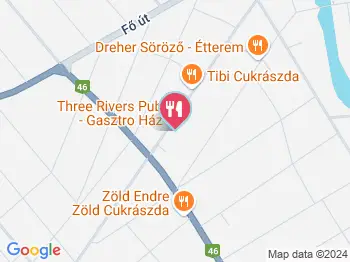 Three Rivers Pub - Gasztro Ház Gyomaendrőd a térképen