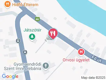 Zöld Cukrászda Gyomaendrőd a térképen