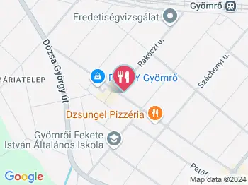 Ami Burger Gyömrő a térképen