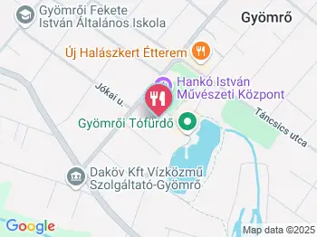 Békebeli Sörkert Gyömrő a térképen