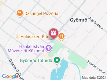Gyömrő felirat Gyömrő a térképen