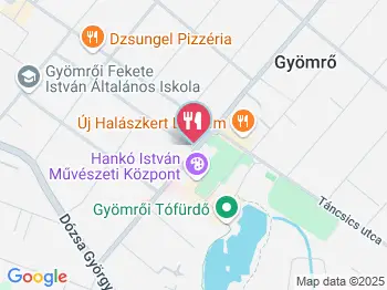 Hisztéria Cukrászda Gyömrő a térképen