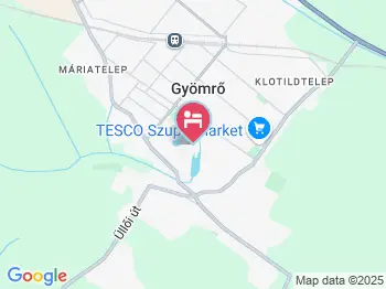 Katalin Kúria Gyömrő a térképen