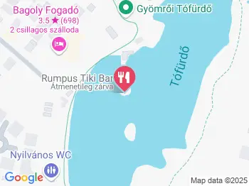 Rumpus TIKI BAR Gyömrő a térképen
