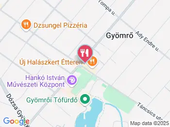 Séf Bácsi Gyömrő a térképen